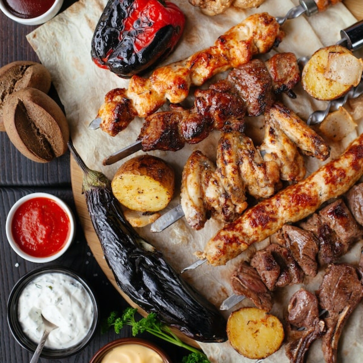 Grillspyd Deluxe